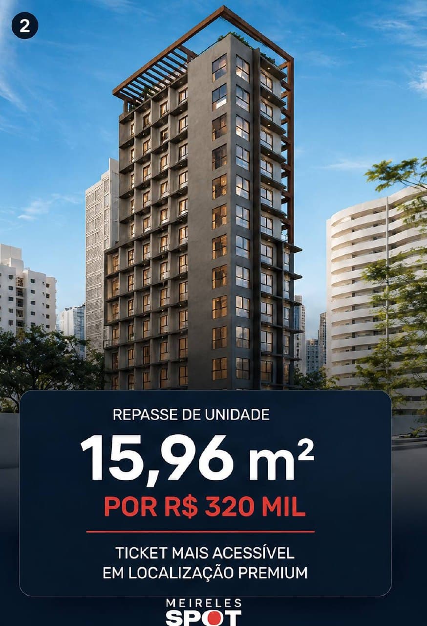 Repasse Studio Meireles 15,96 m² proximo a Beira Mar, foto 2