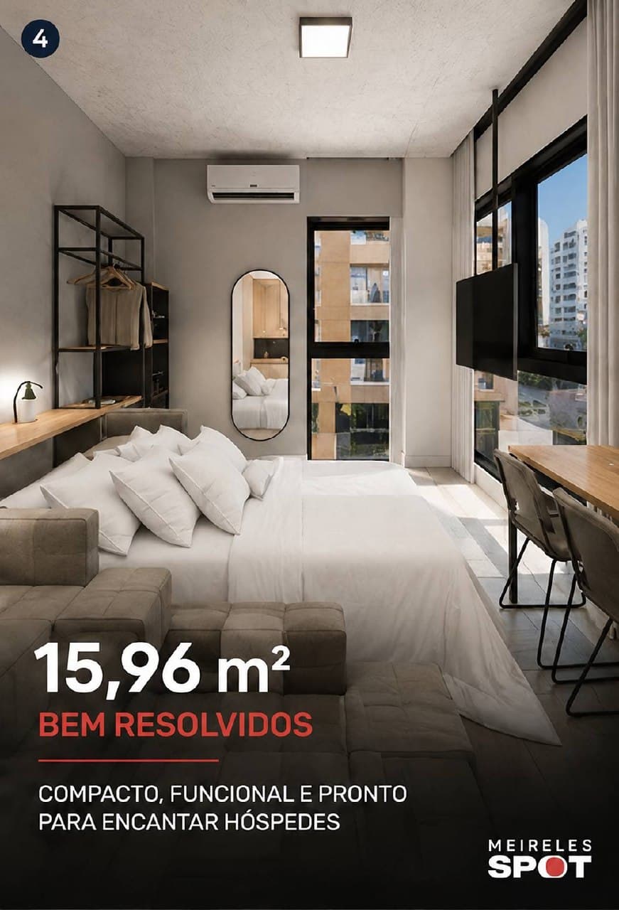 Repasse Studio Meireles 15,96 m² proximo a Beira Mar, foto 4